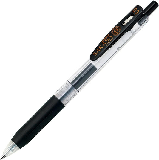Sarasa Clip 0.3 mm tinta negra- 1 pza