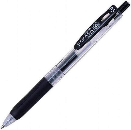 Sarasa Clip 0.5 mm tinta negra- 1 pza