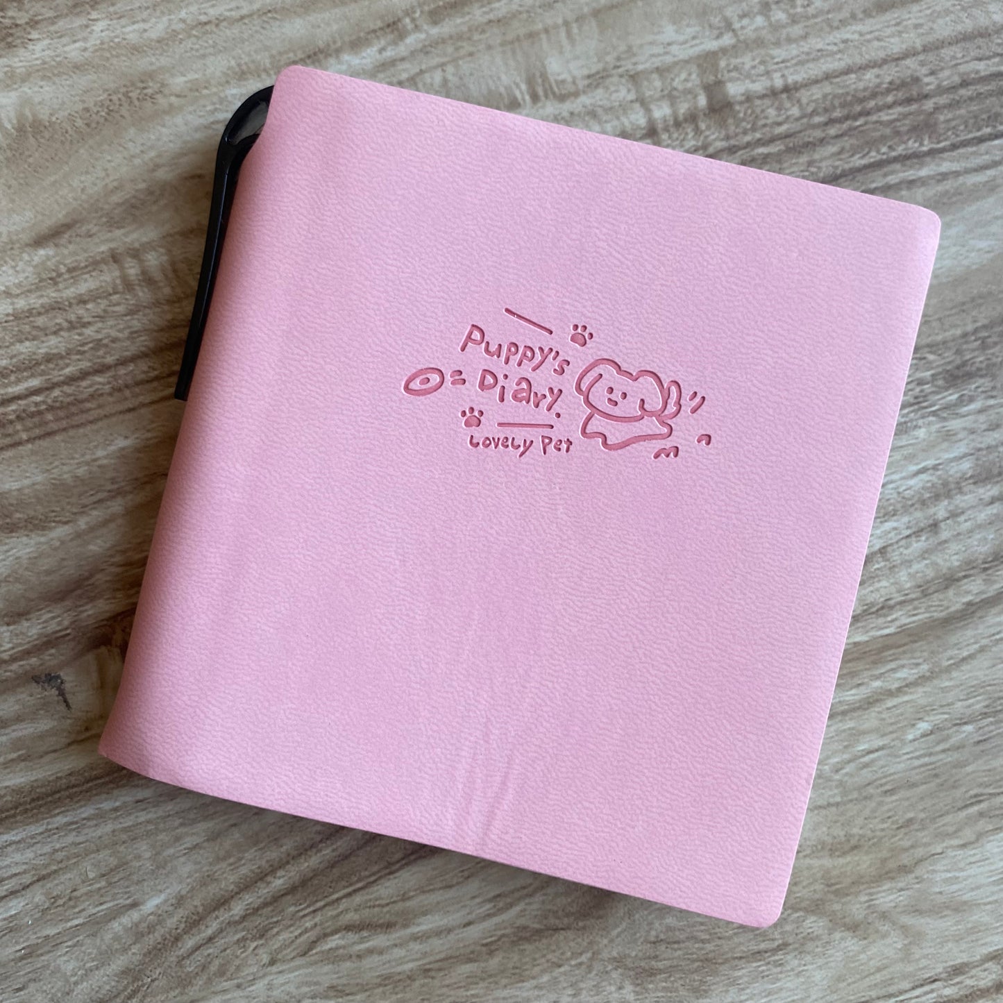 Cuaderno A7 hojas blancas + lapicero