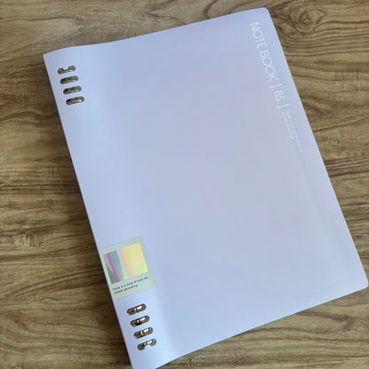 Cuaderno infinito B5 8 anillas-50 hojas rayadas+separadores