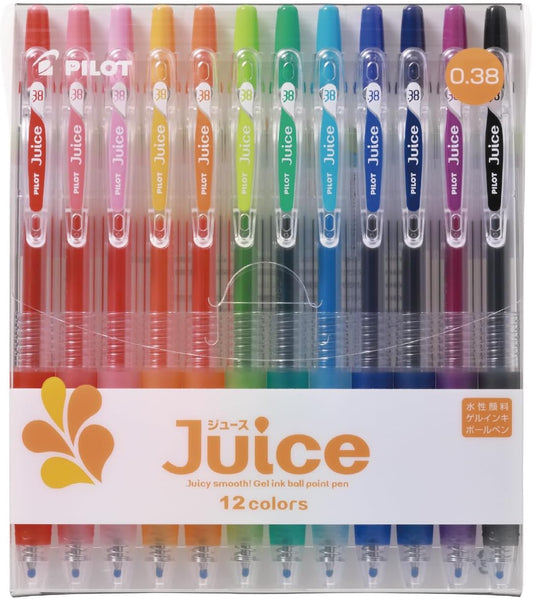 Set lapiceros Pilot Juice 0.38 mm-12 pzas