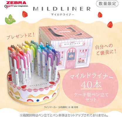 Set Resaltadores Mildliners Edición Especial-40 pzas