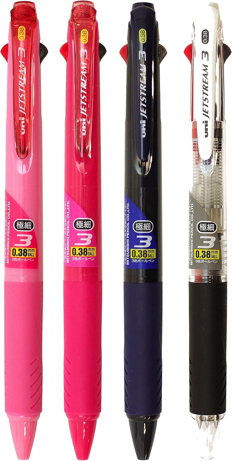 Uniball Jetstream 3 en 1 trazo 0.38 mm-1 pza