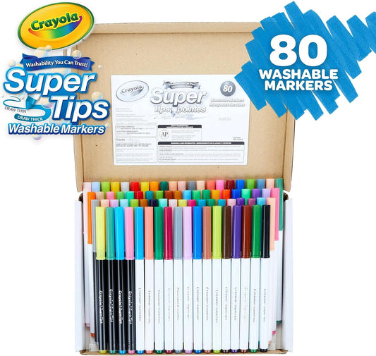 Set de marcadores Supertips-80 unidades