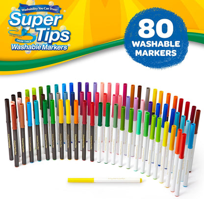 Set de marcadores Supertips-80 unidades