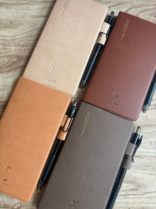 Libreta de bolsillo con lapicero tinta gel-88 hojas