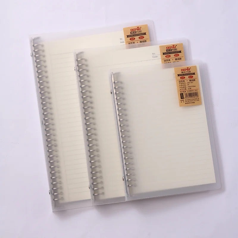 Cuaderno binder A4 con 30 anillas (no incluye hojas)