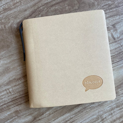 Cuaderno A7 hojas blancas + lapicero