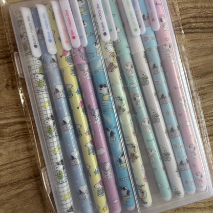 Set lapiceros tinta gel-10 pzas