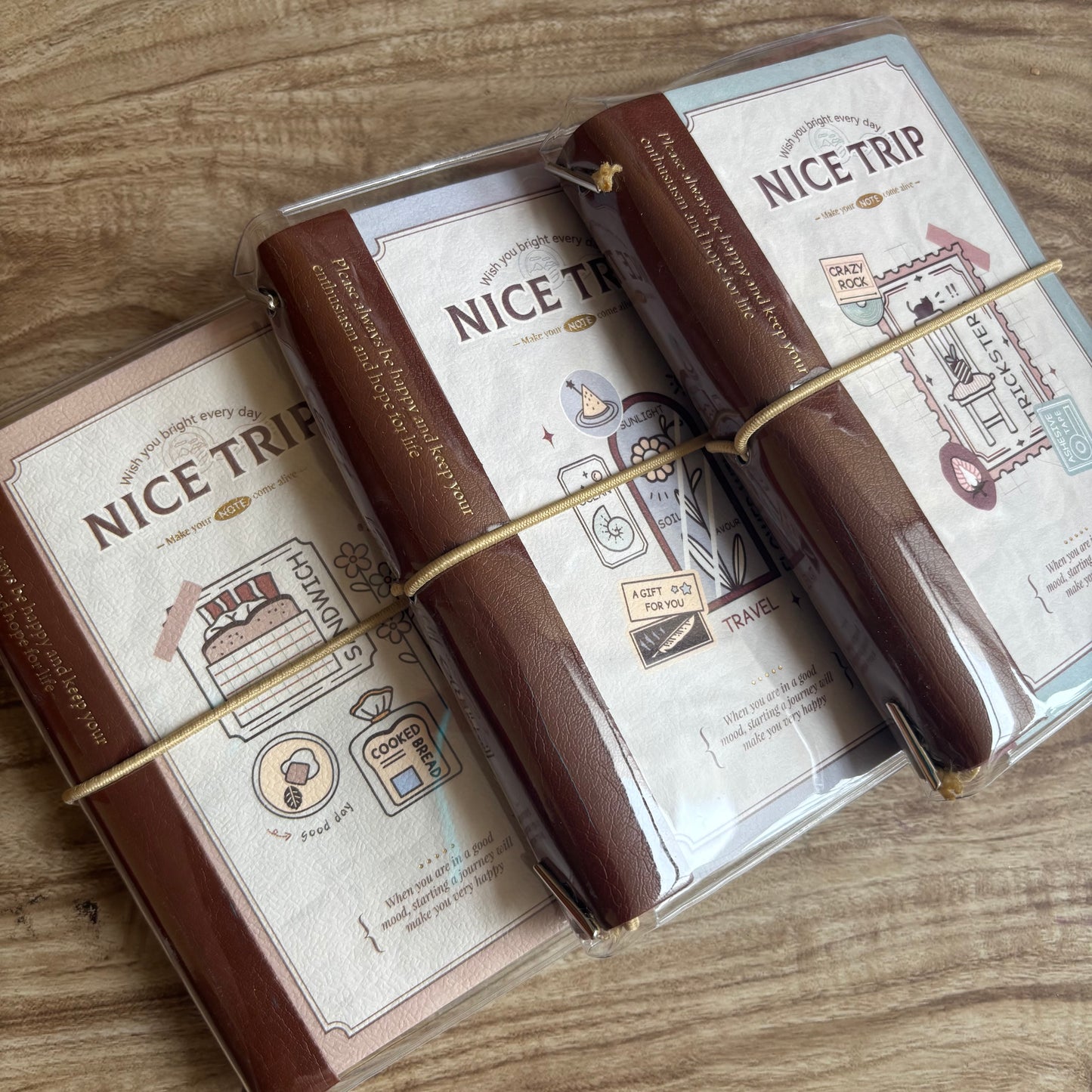 Mini libreta travel 3 cuadernillo