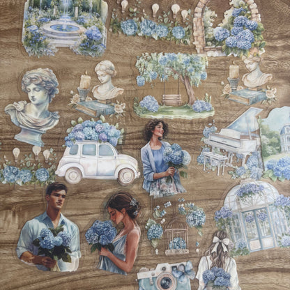 Stickers parejas y bodas-40 pzas