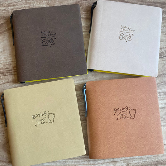 Cuaderno A7 hojas blancas + lapicero