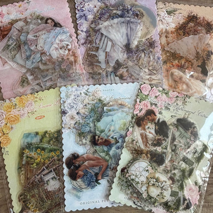 Stickers parejas y bodas-40 pzas