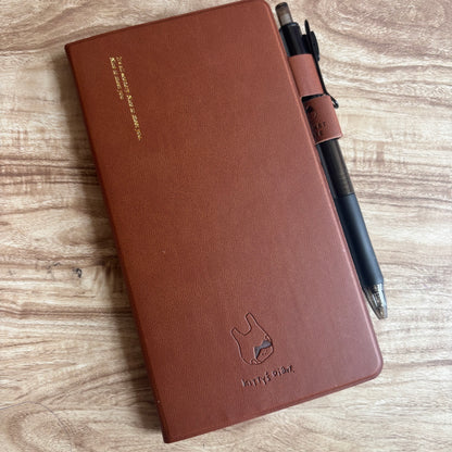 Libreta de bolsillo con lapicero tinta gel-88 hojas