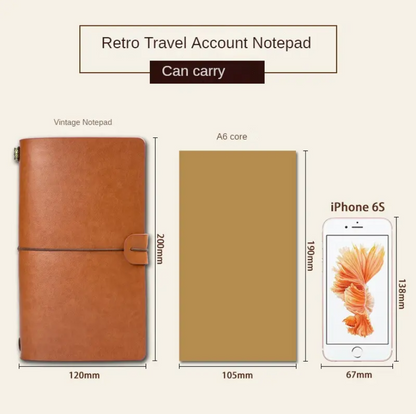 Notebook travel A6