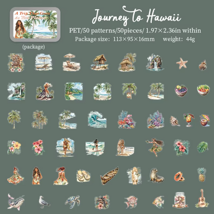 Stickers A trip that goes-50 pzas