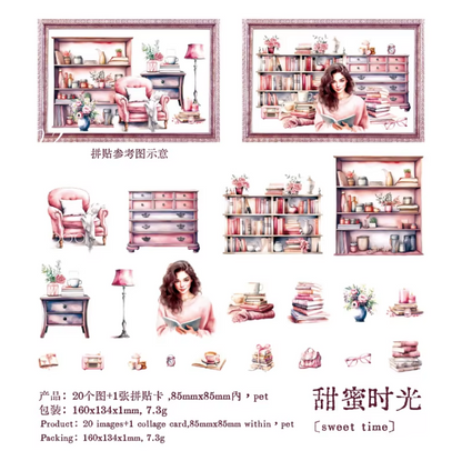 Stickers home designer-21 pzas