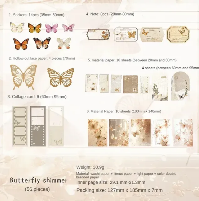 Set de papeleria Age journey-56 pzas