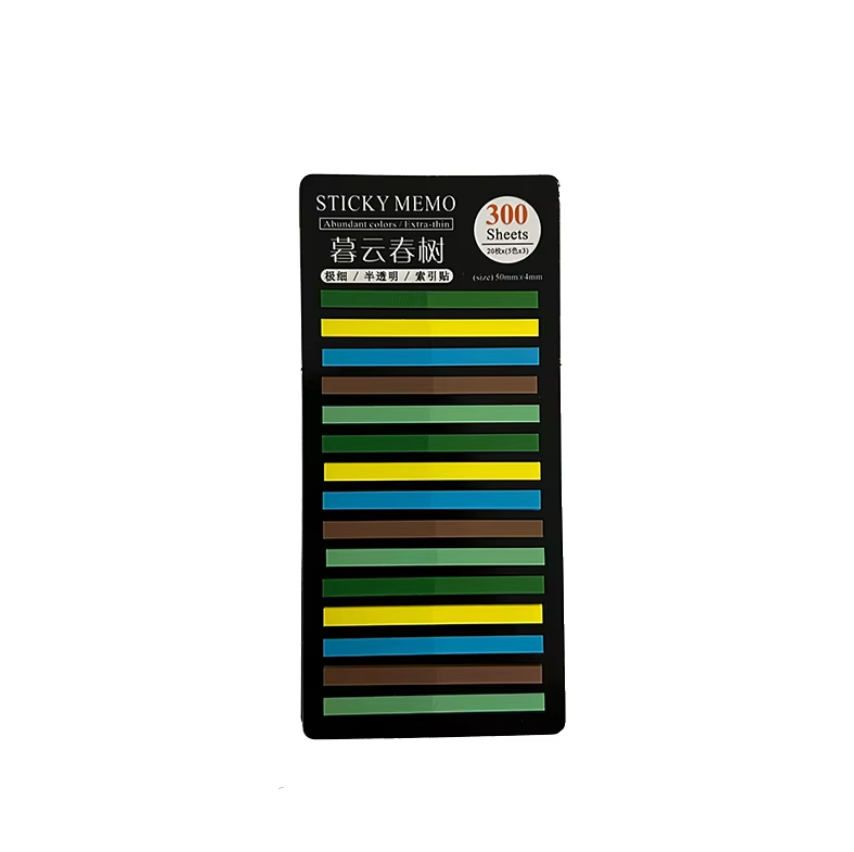 Sticky notes resaltadores-300 pzas