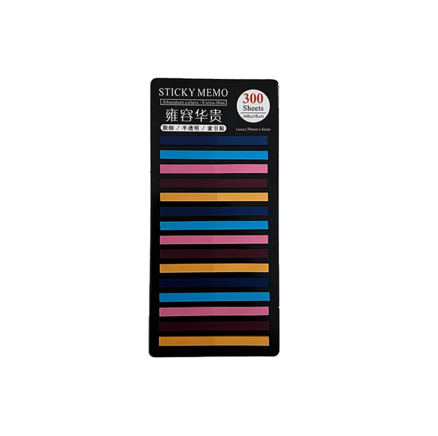 Sticky notes resaltadores-300 pzas