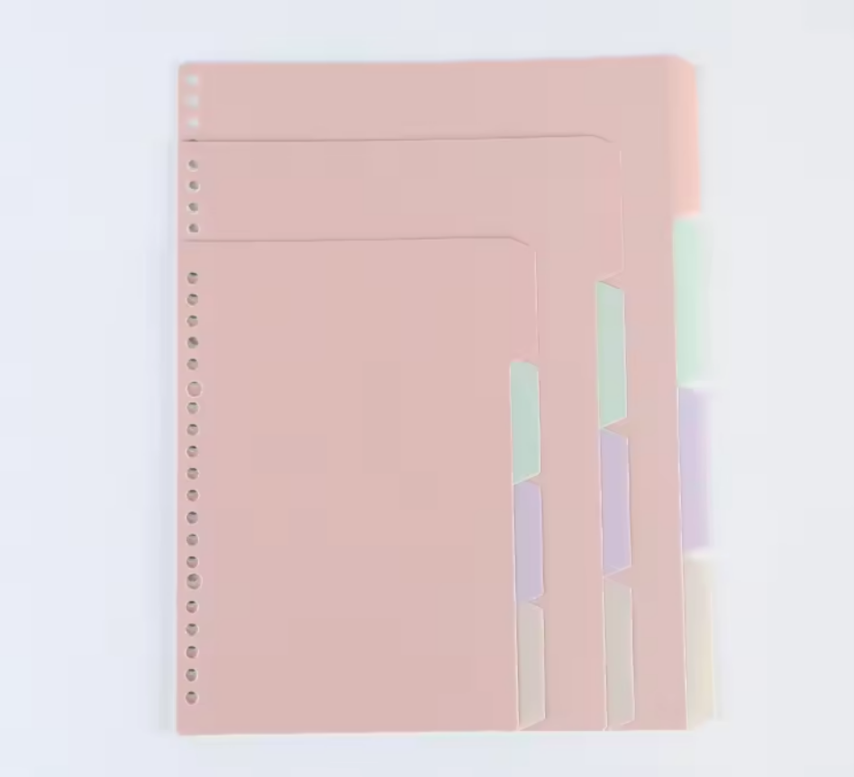 Separadores para cuaderno infinito