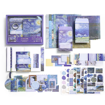 Set de papeleria Van Gogh-116 pzas