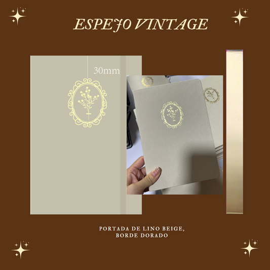 Bullet journal "Espejo vintage"