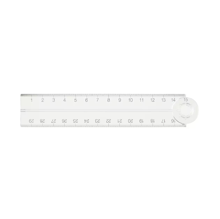 Regla expandible MUJI 30 cm-1 pza