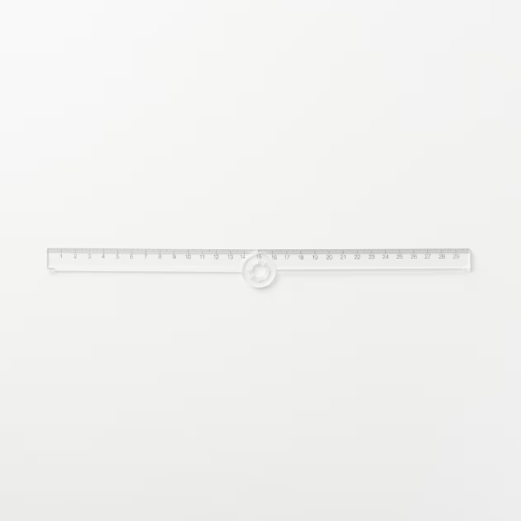 Regla expandible MUJI 30 cm-1 pza