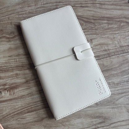 Notebook Travel cuero corrugado-2 cuadernillos