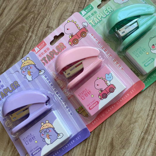 Mini grapadora + grapas