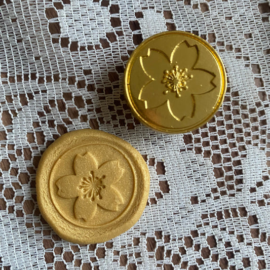 Bronce prediseñado "sakura" 2.5 cm