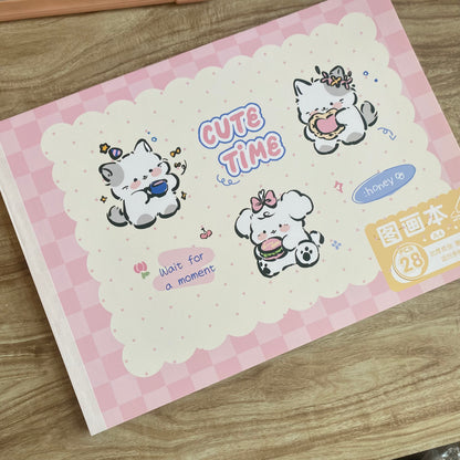Sketchbook cute A4-28 hojas