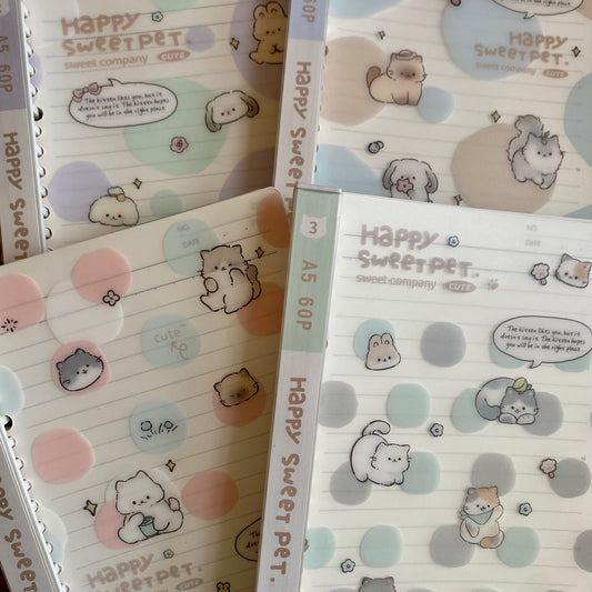 Cuaderno infinito "gatitos" A5 -50 hojas rayadas