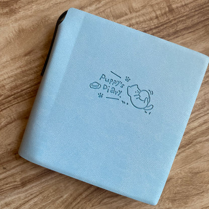Cuaderno A7 hojas blancas + lapicero