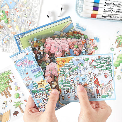 Set de escenario cute island