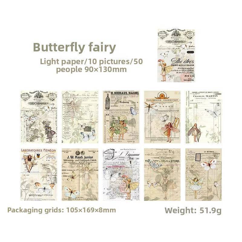 Set decopapel the elves-50 pzas