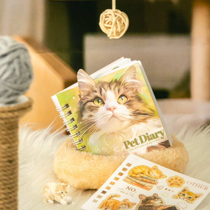 Block stickers gatitos-20 hojas