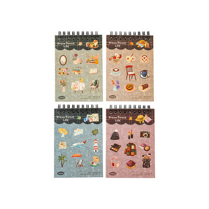 Libro de stickers dream pursuit life-20 hojas