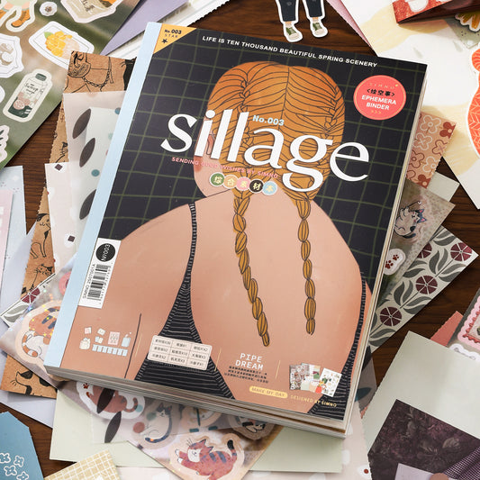 Revista Sillage negro-60 pzas