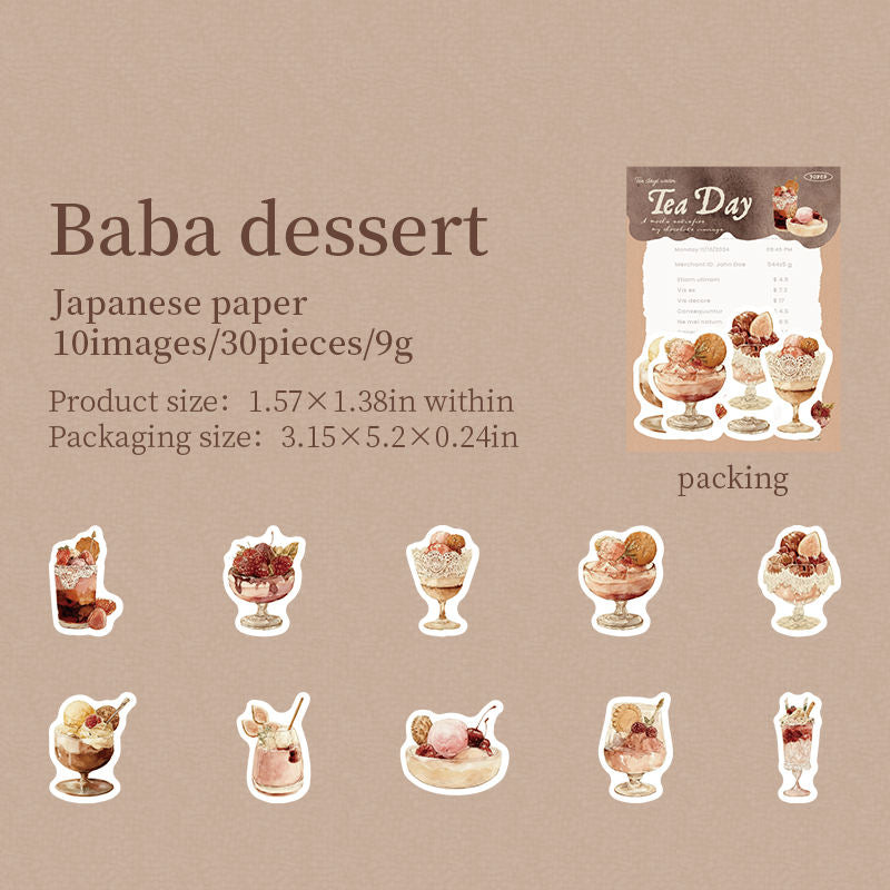 Stickers tea day-20 pzas