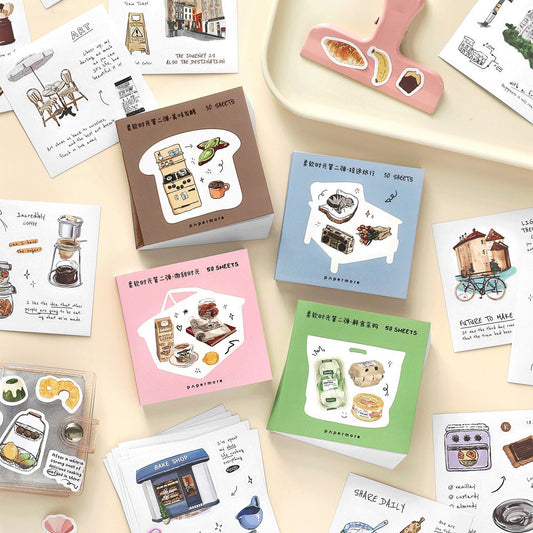 Librito de stickers papermate-25 hojas