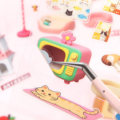 Stickers escenarios mini 2D-8 escenas
