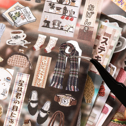 Librito japonés estilo bordado-30 hojas