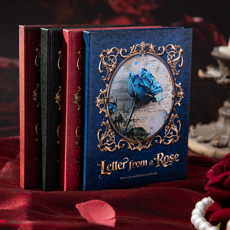 Libro decopapel letter from a rose-36 pzas