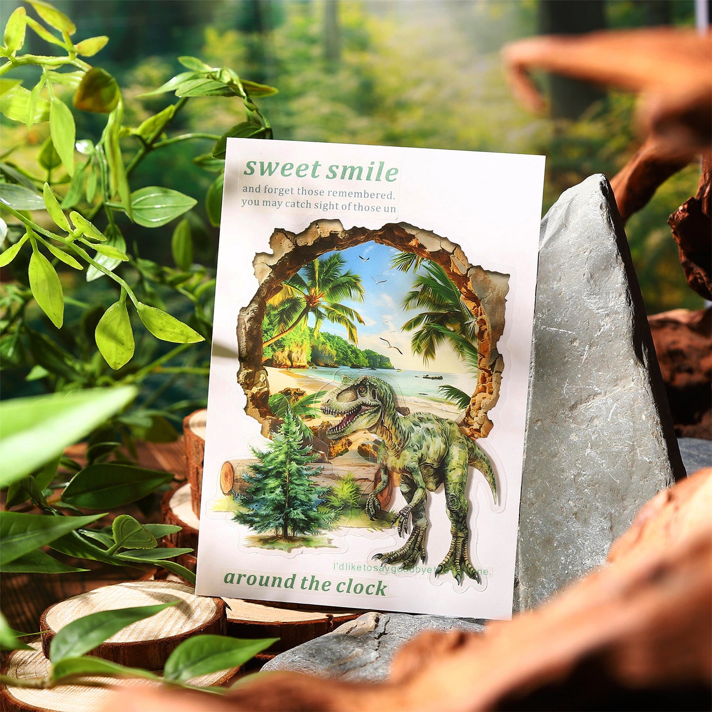 Stickers broken wall-10 pzas