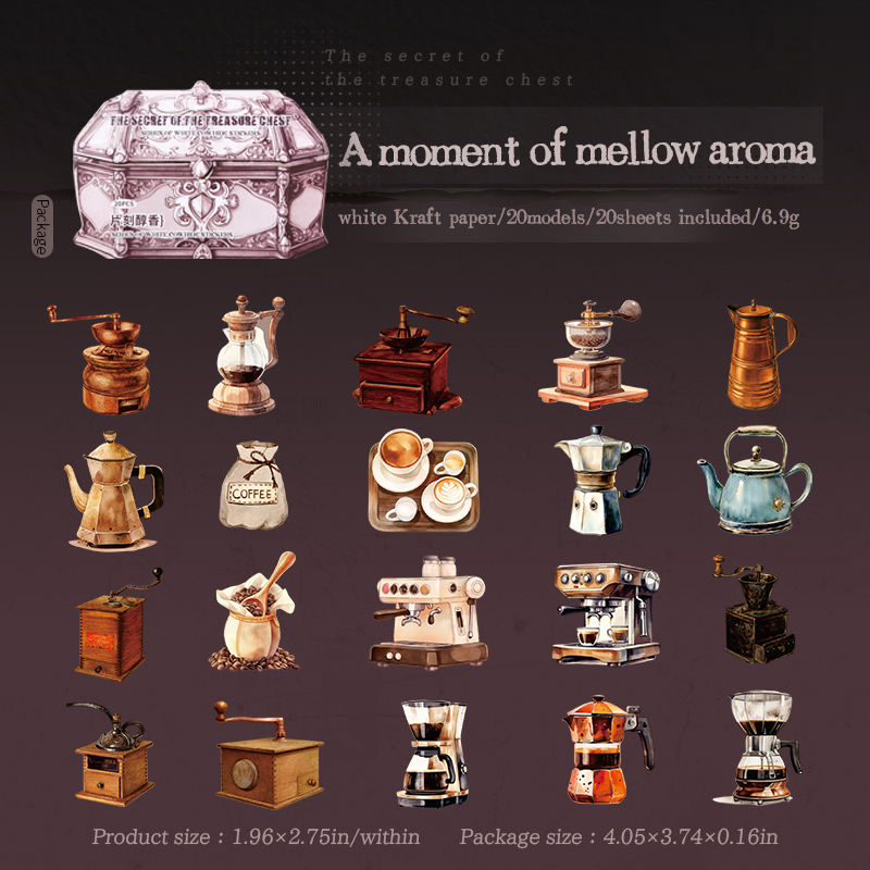 Stickers white cowhide-20 pzas