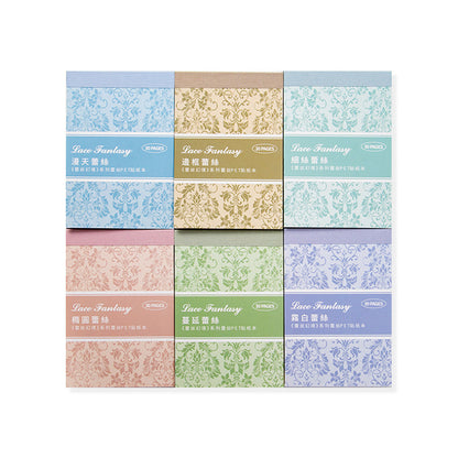 Stickers lace fantasy-30 pzas