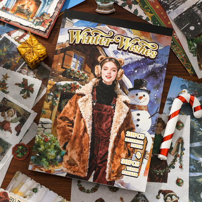 Block de stickers winter-50 hojas