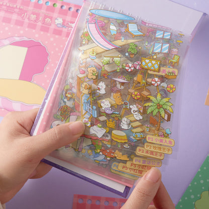 Libro de stickers 10 escenarios landascape